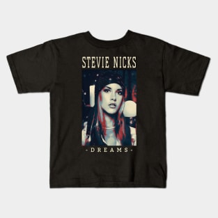 Stevie Nicks Beautiful - Dreams Fanart Kids T-Shirt
